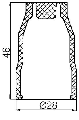 Mitat, Suojahattu 0151-0169, johtimille, IP54