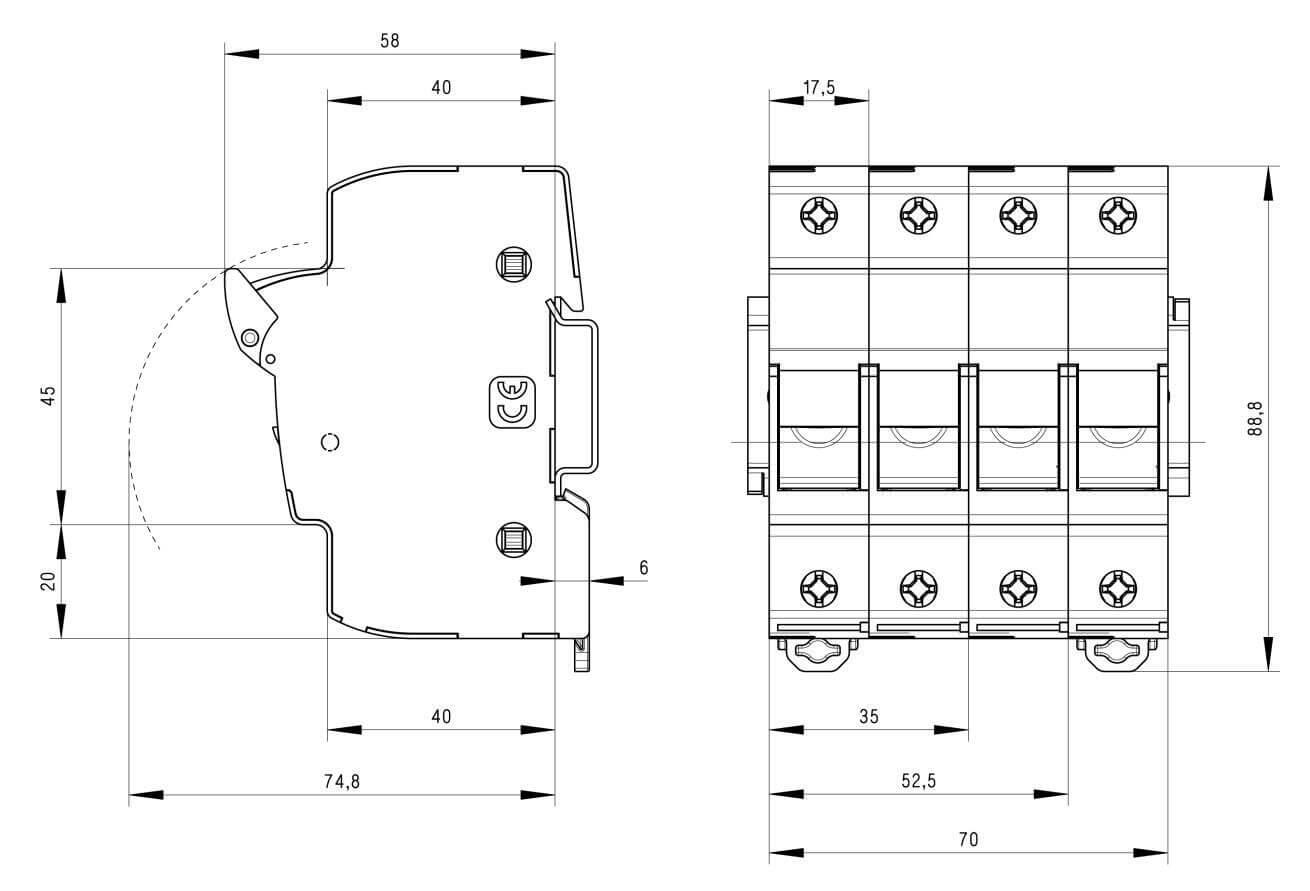 Mittakuva PMX 8x32_10x38