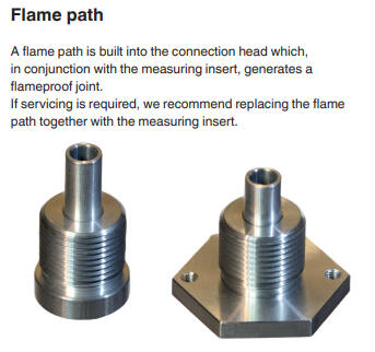 Mittauselementti vastuslämpötila-antureille TR10-K 1.3