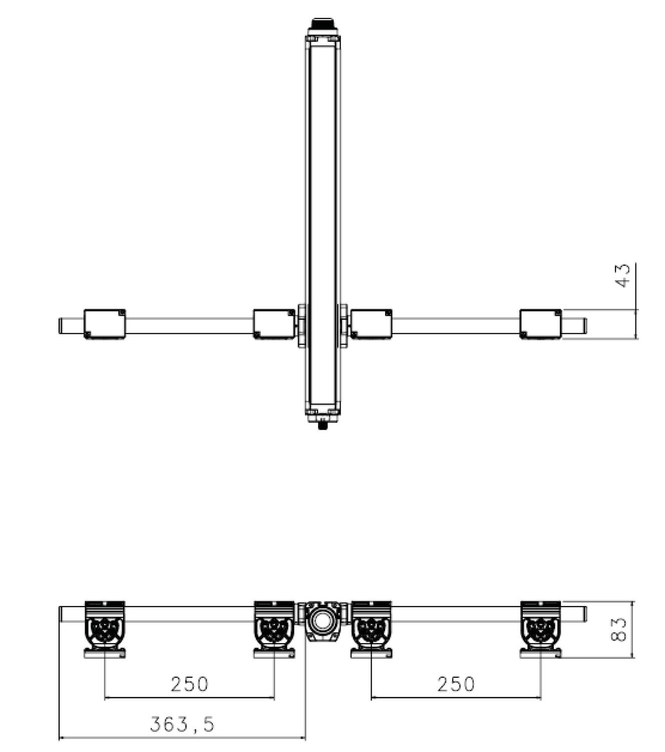 muting_arm_SG-M-T_passive_side_dimensions.eps
