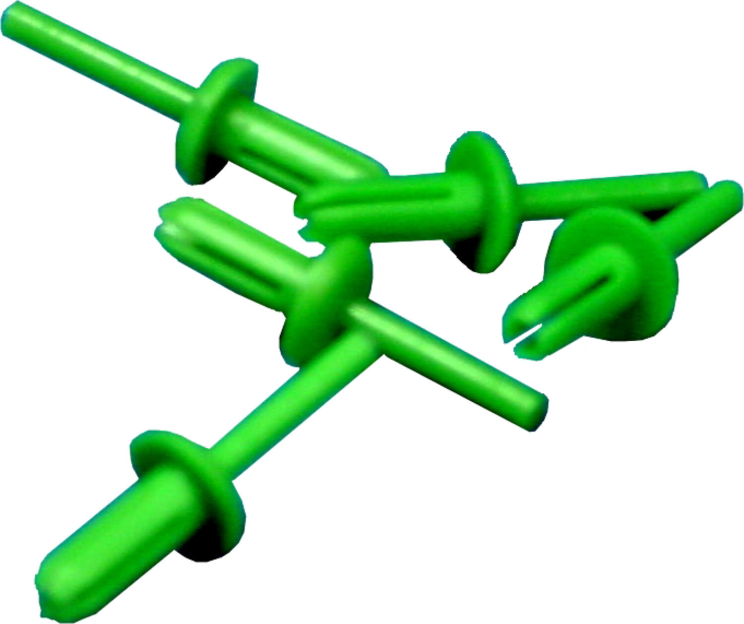 Niitti johtokourun kiinnitykseen 4,5 mm