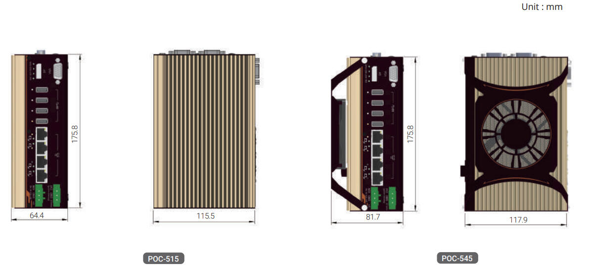 Orlaco ajoneuvokameroiden tarvikkeet, mittakuva
