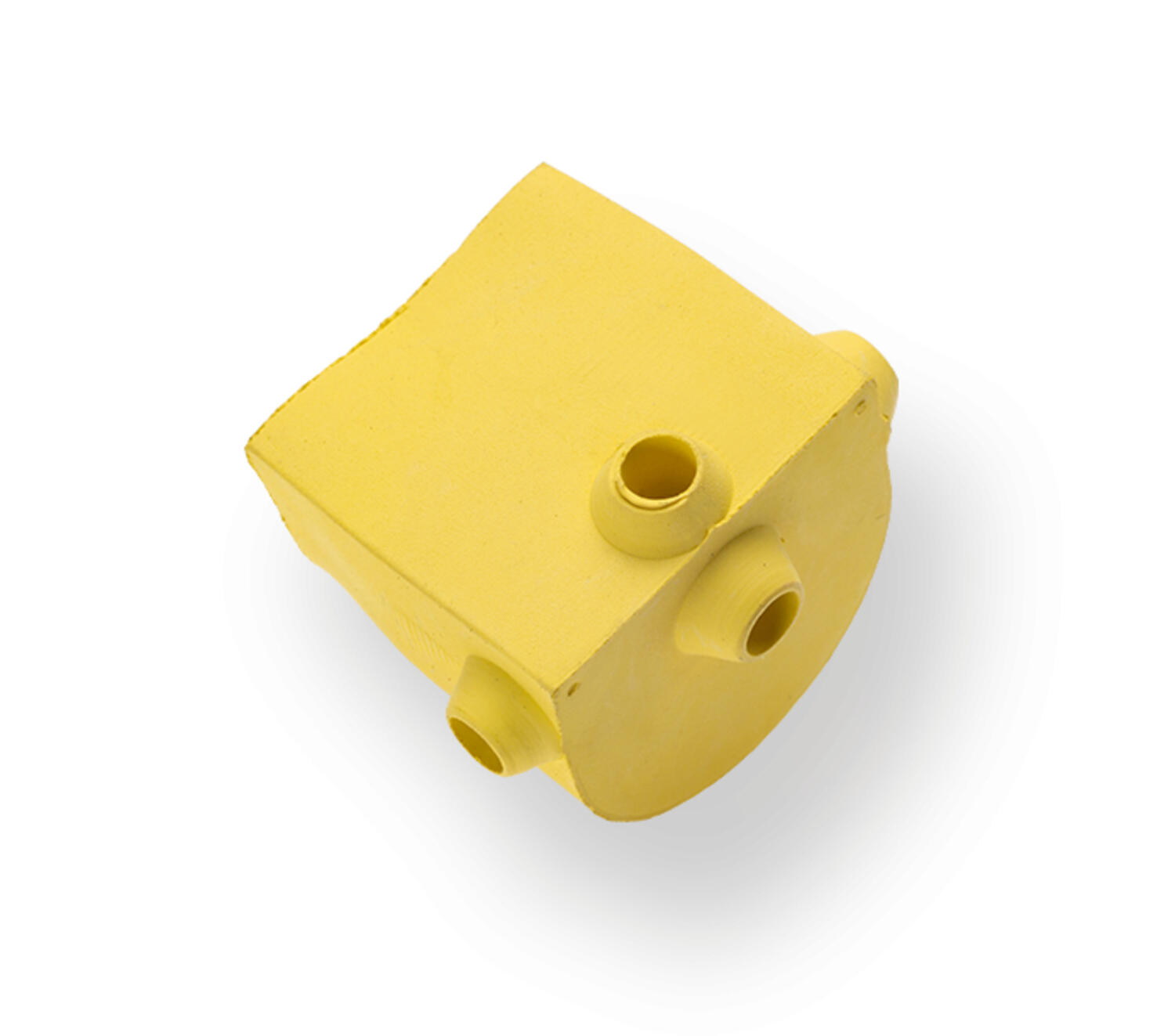 Päätykappale, 32 mm profiili, keltainen