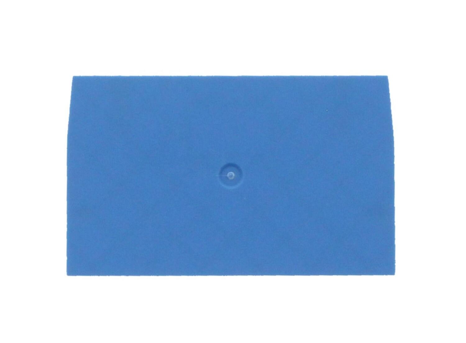 Päätylevyt PRK push-in liittimille sininen