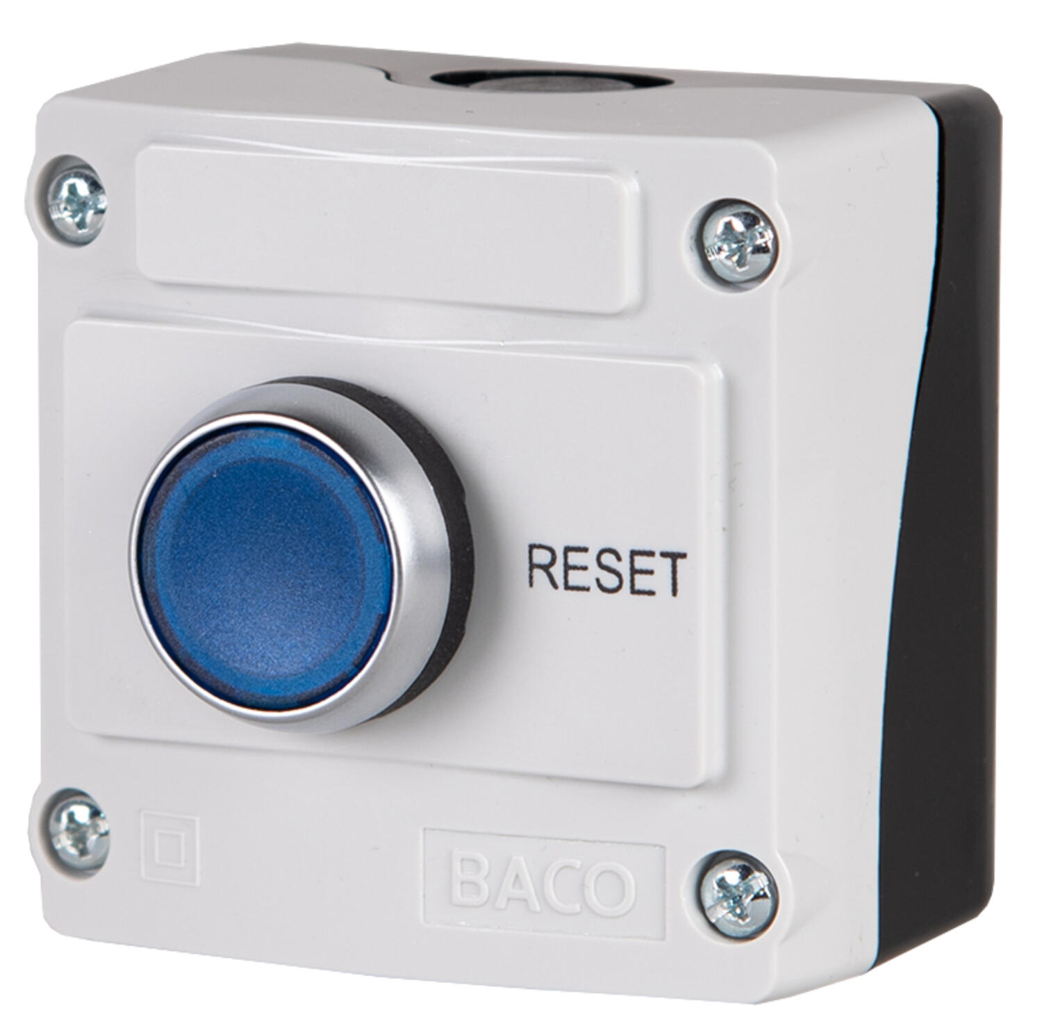 Painikekotelo RESET (NO+LED)