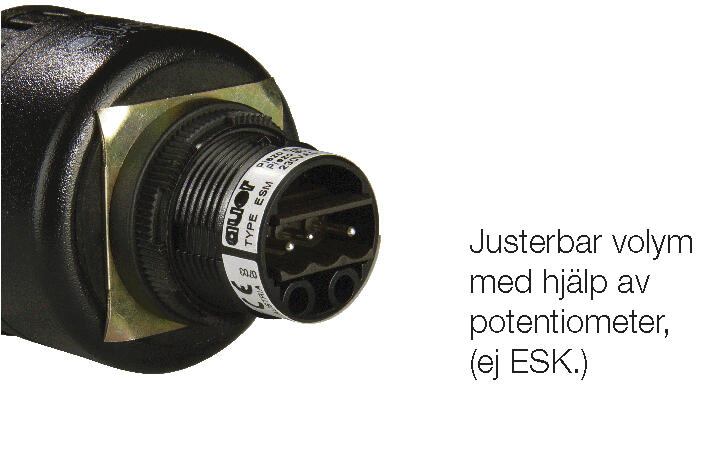 Paneeliasennettava summeri 22 mm