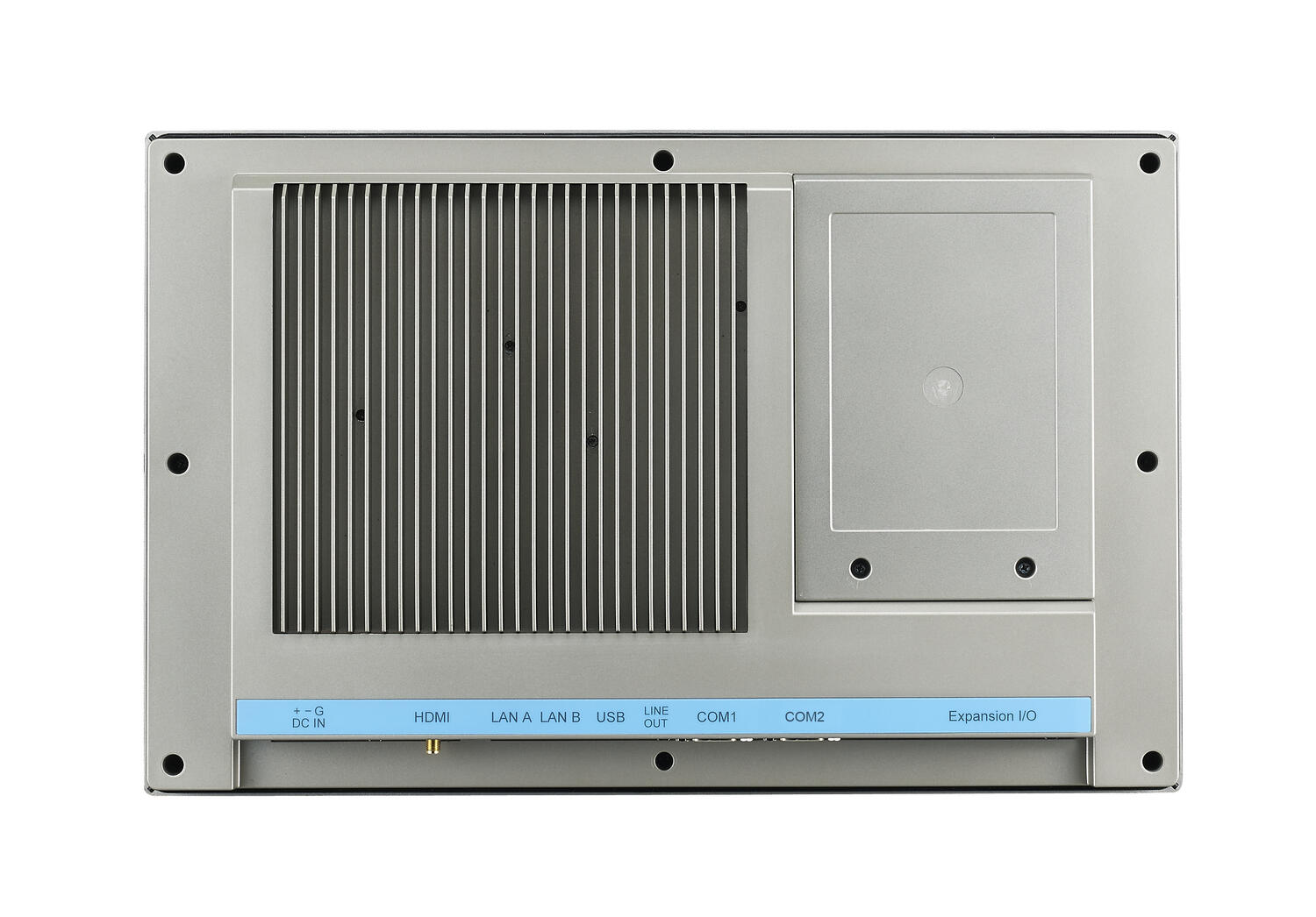 Paneeliasennettava teollisuustietokone