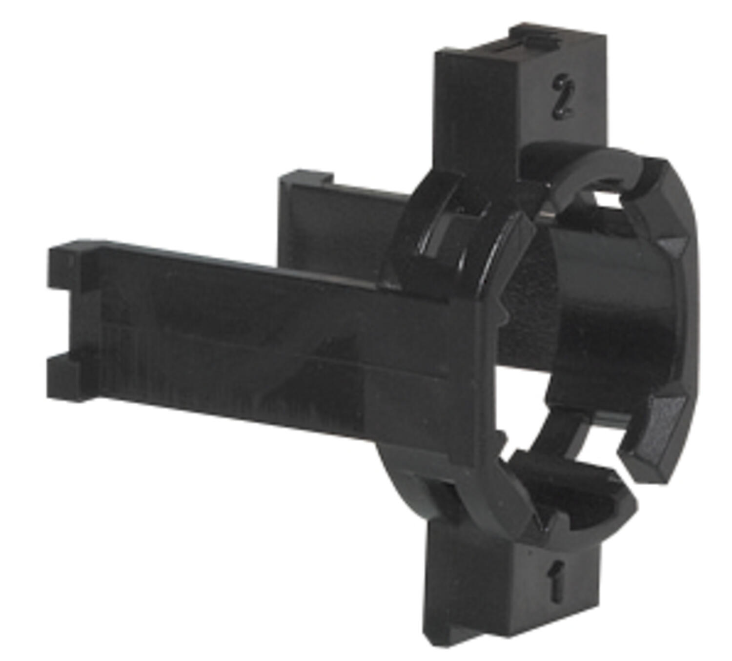 Pidike yhdelle koskettimelle