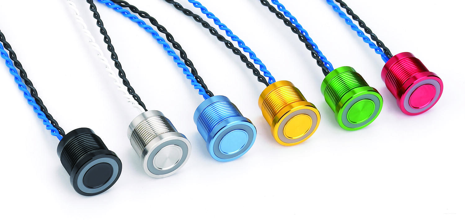 Pietsosähköiset Vandal proof -kytkimet