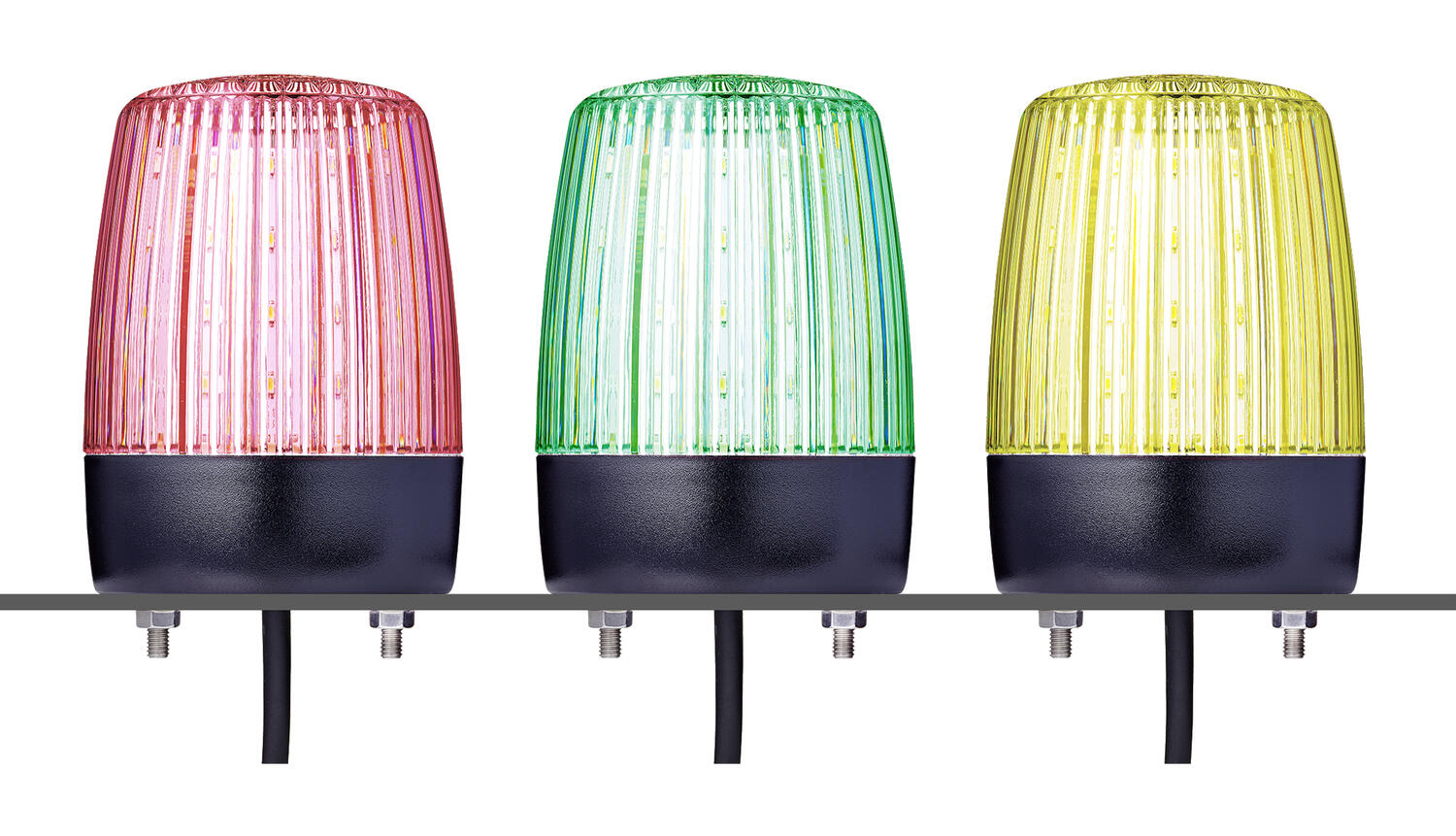 PMH-varoitusvalosarja, punainen-keltainen-vihreä