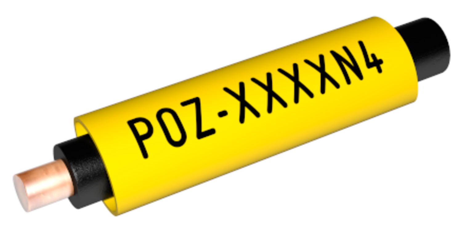 POZ-profiili Halogeenivapaa, keltainen