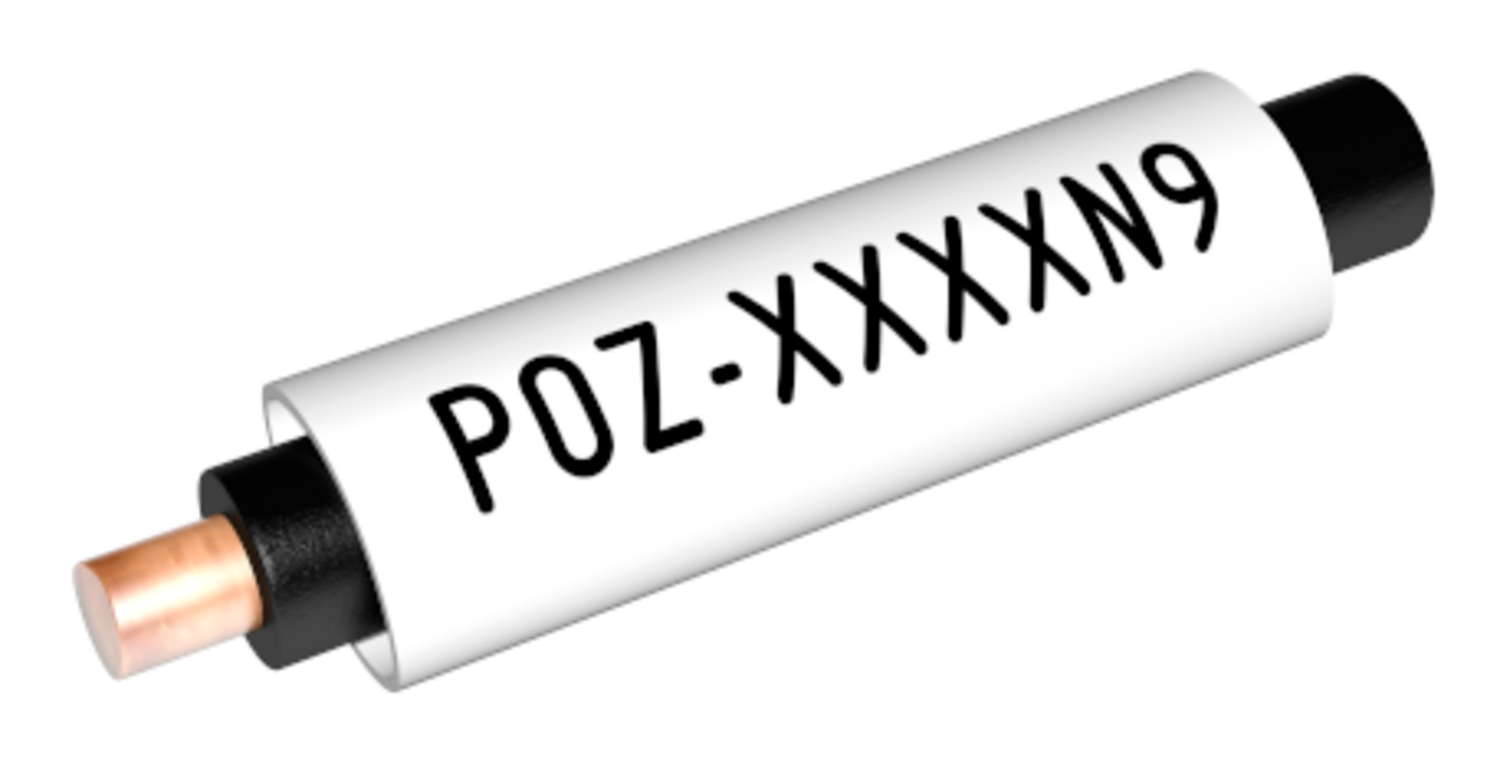 POZ-profiili Halogeenivapaa, valkoinen