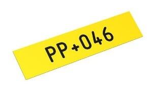 PP-nauhaprofiili, keltainen