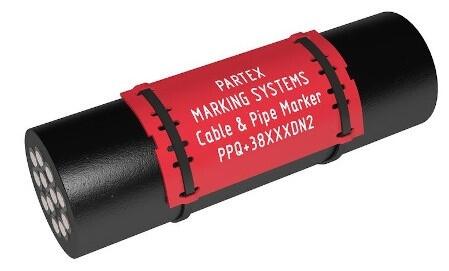 PPQ+ kaapelimerkinnät, punainen