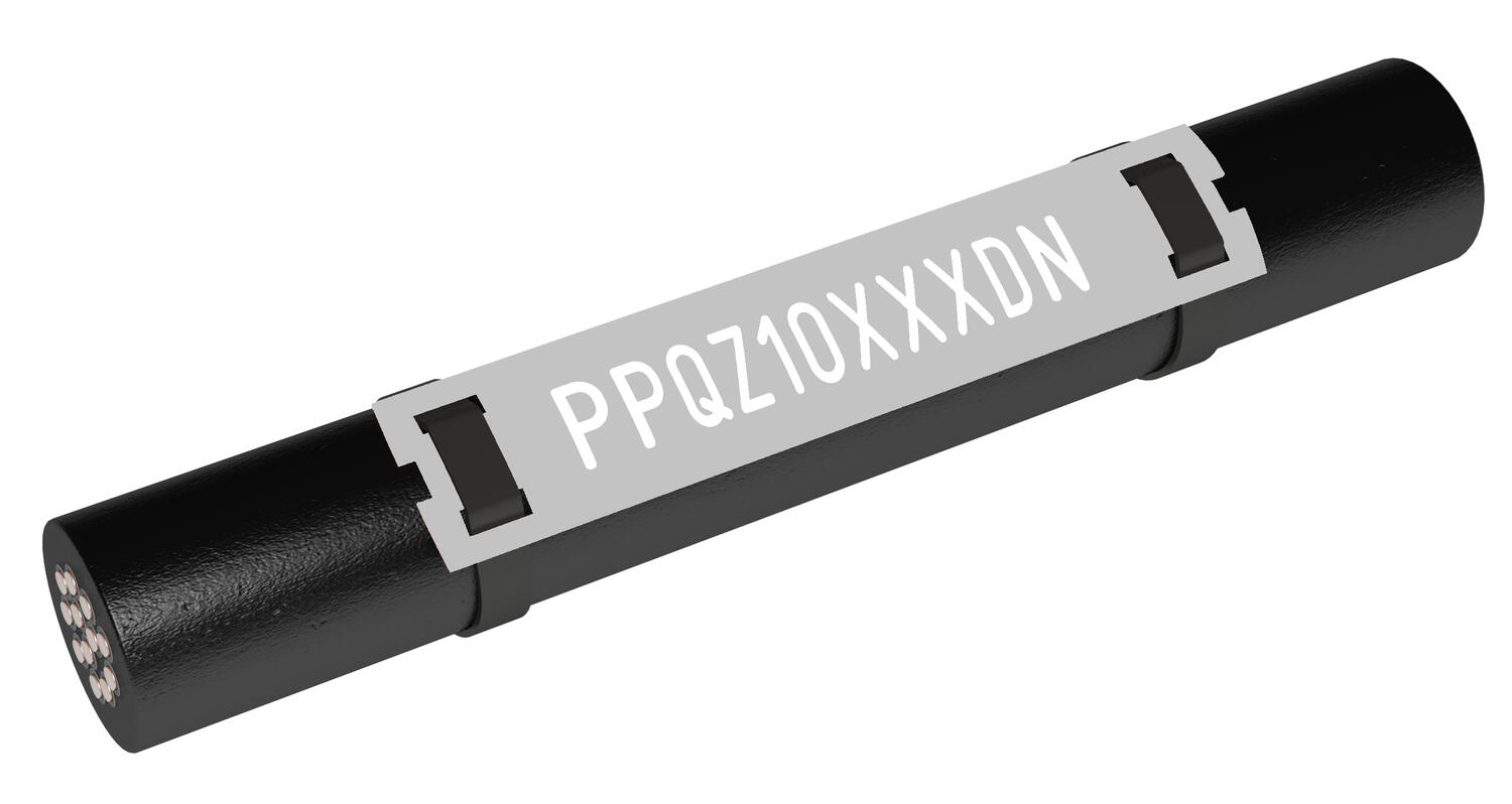 PPQZ kaapelimerkki harmaa