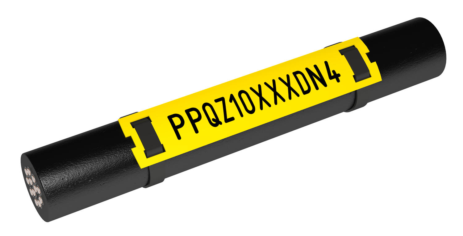 PPQZ kaapelimerkki keltainen