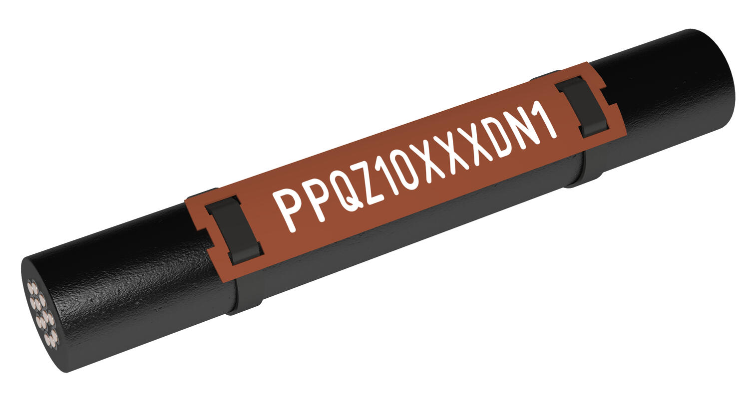 PPQZ kaapelimerkki ruskea