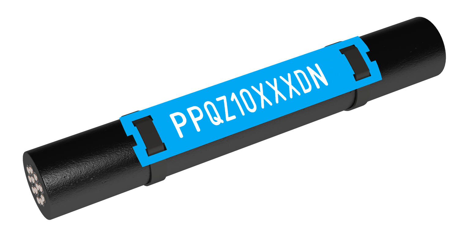 PPQZ kaapelimerkki vaalean sininen