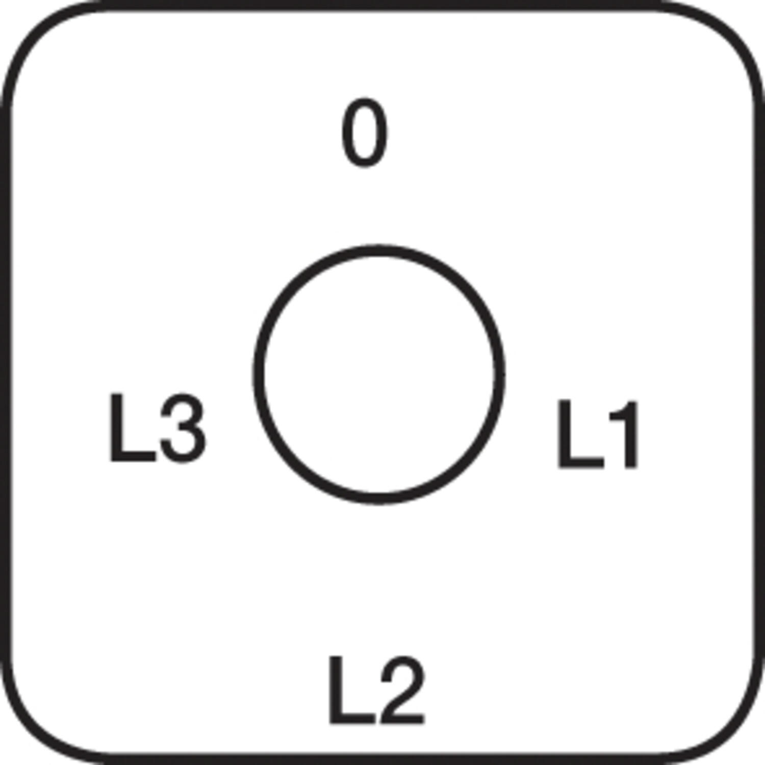 PR12 ampeerimittarikytkin 16 A piirros