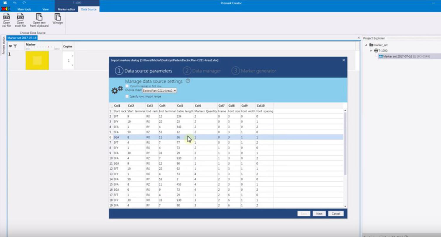 Promark Creator -ohjelmisto video 4