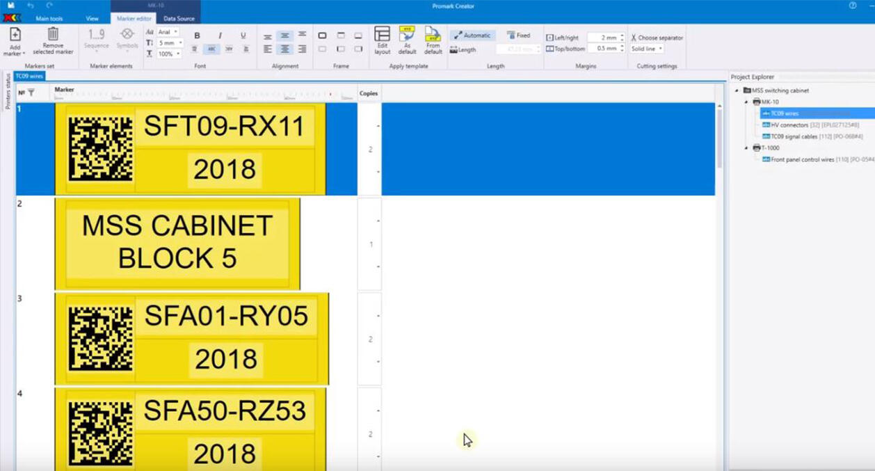 Promark Creator -ohjelmisto video 7
