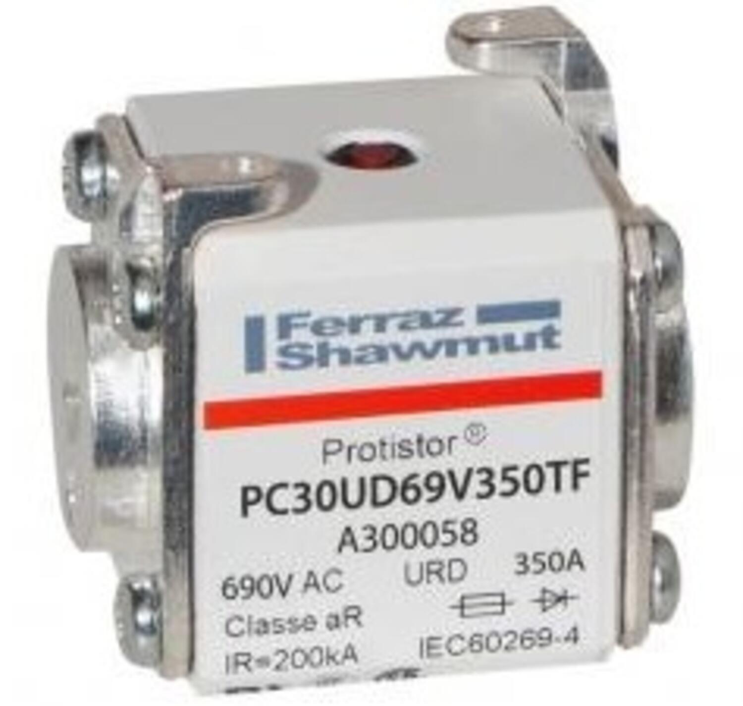 Protistor puolijohderele koko 30 aR 690 V 350 A