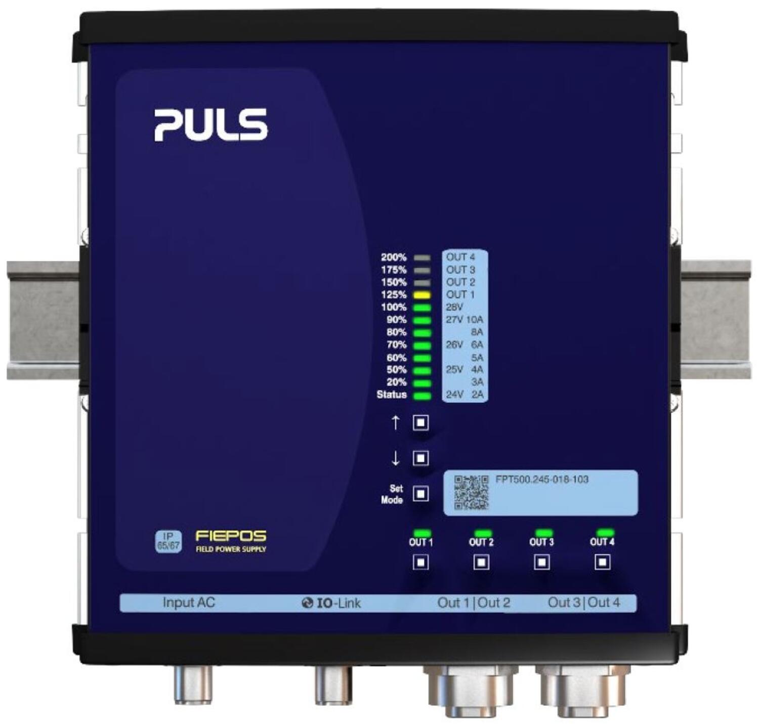 Puls teholähde 3x380-480 V AC