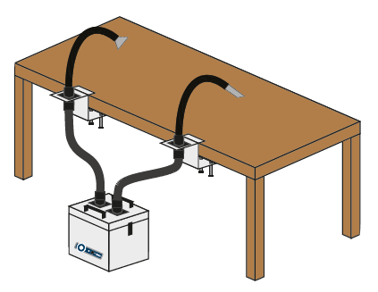 PUREX Fumecube Dual Arm Kit esim