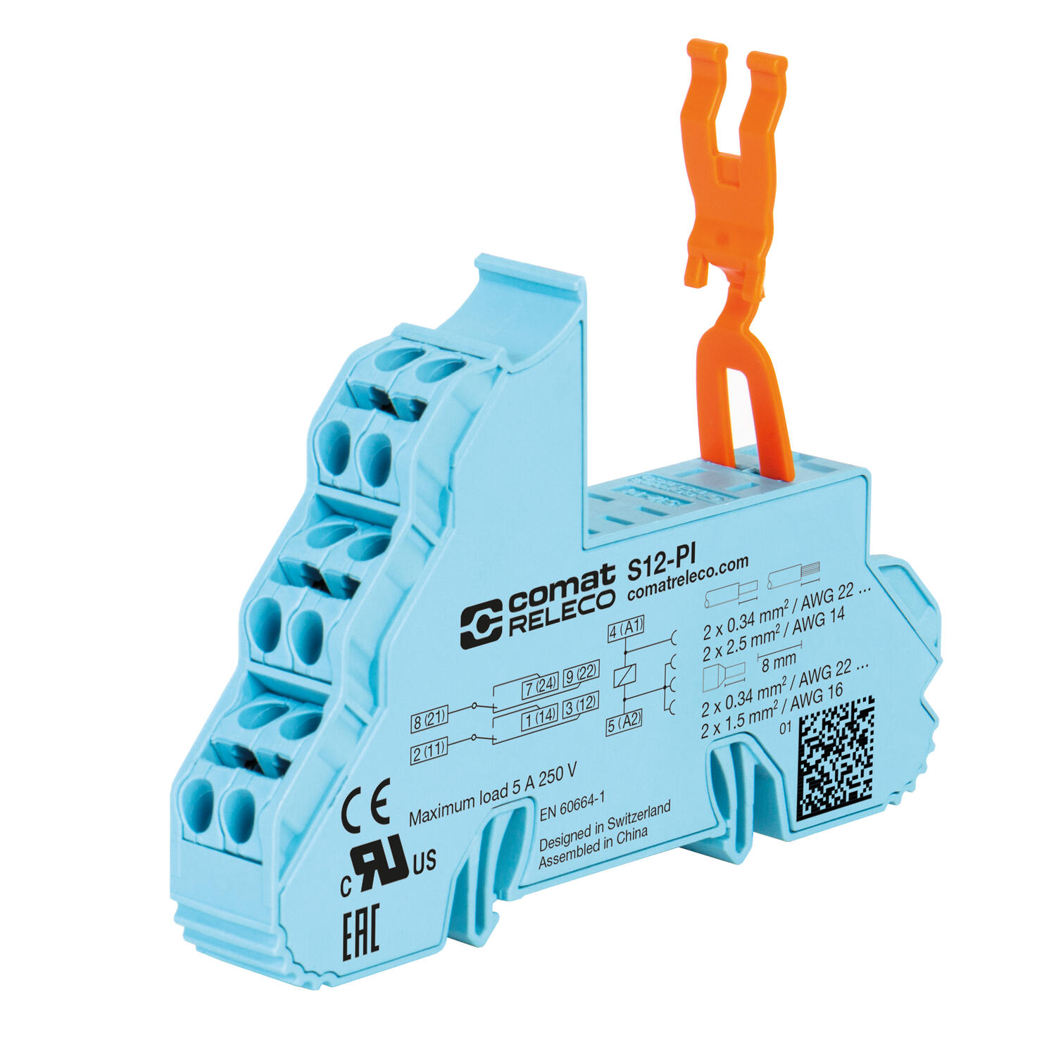 Push-in kanta C12 releille