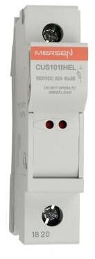 PV-sulakepesä 1000 VDC 1-napainen