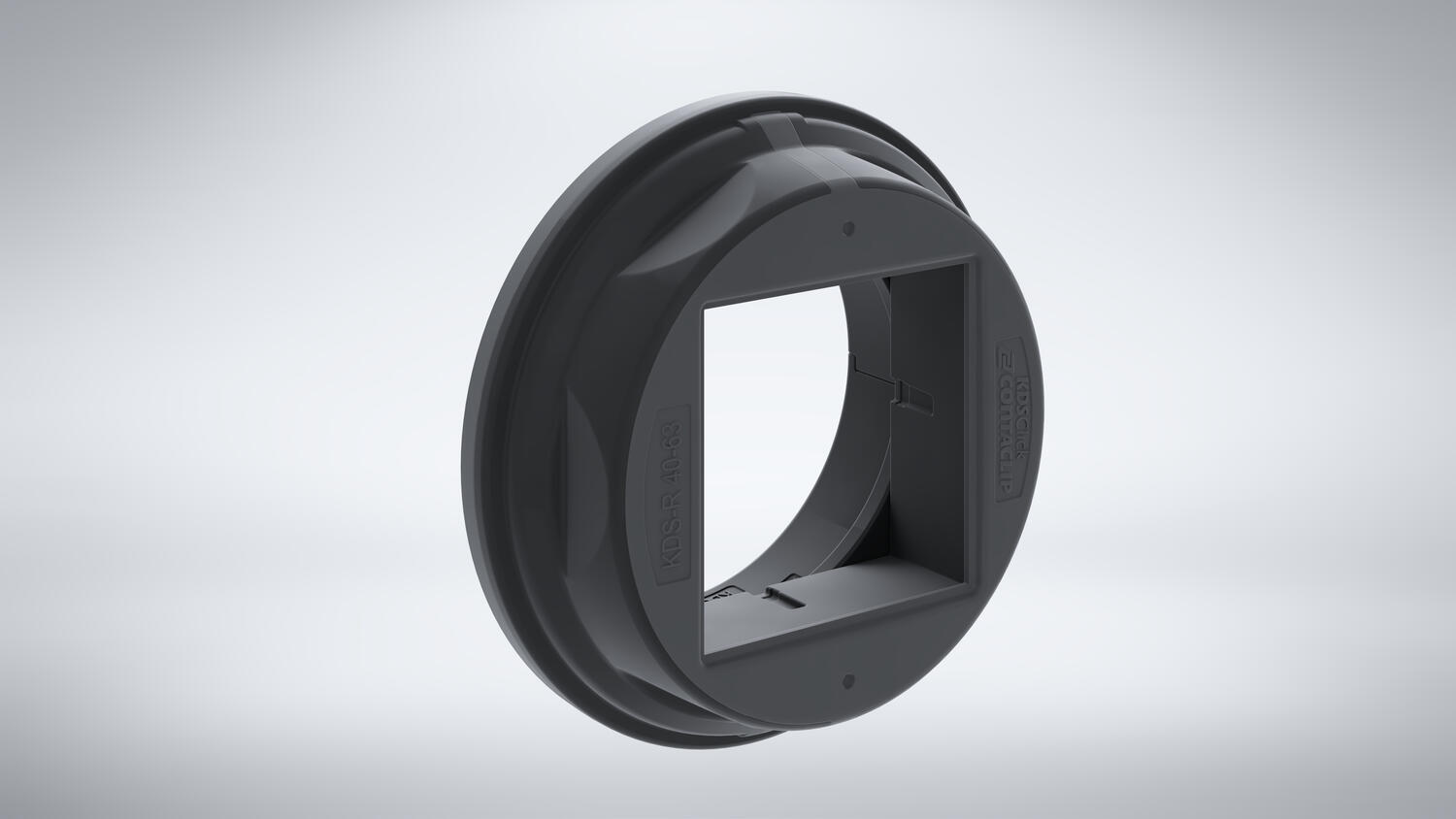 Pyöreä kaapeliläpivienti