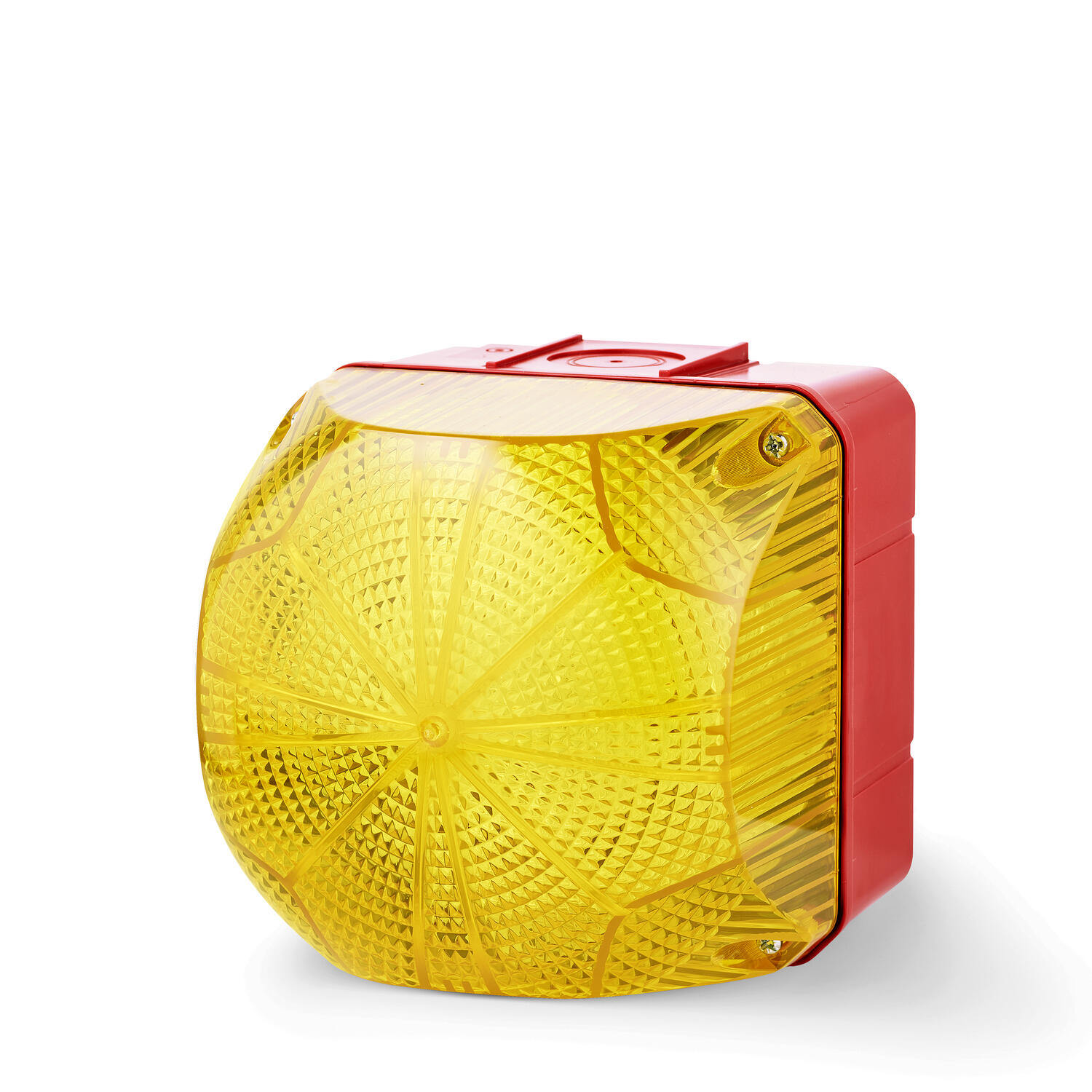 Q-sarjan varoitusvalo äänellä, keltainen