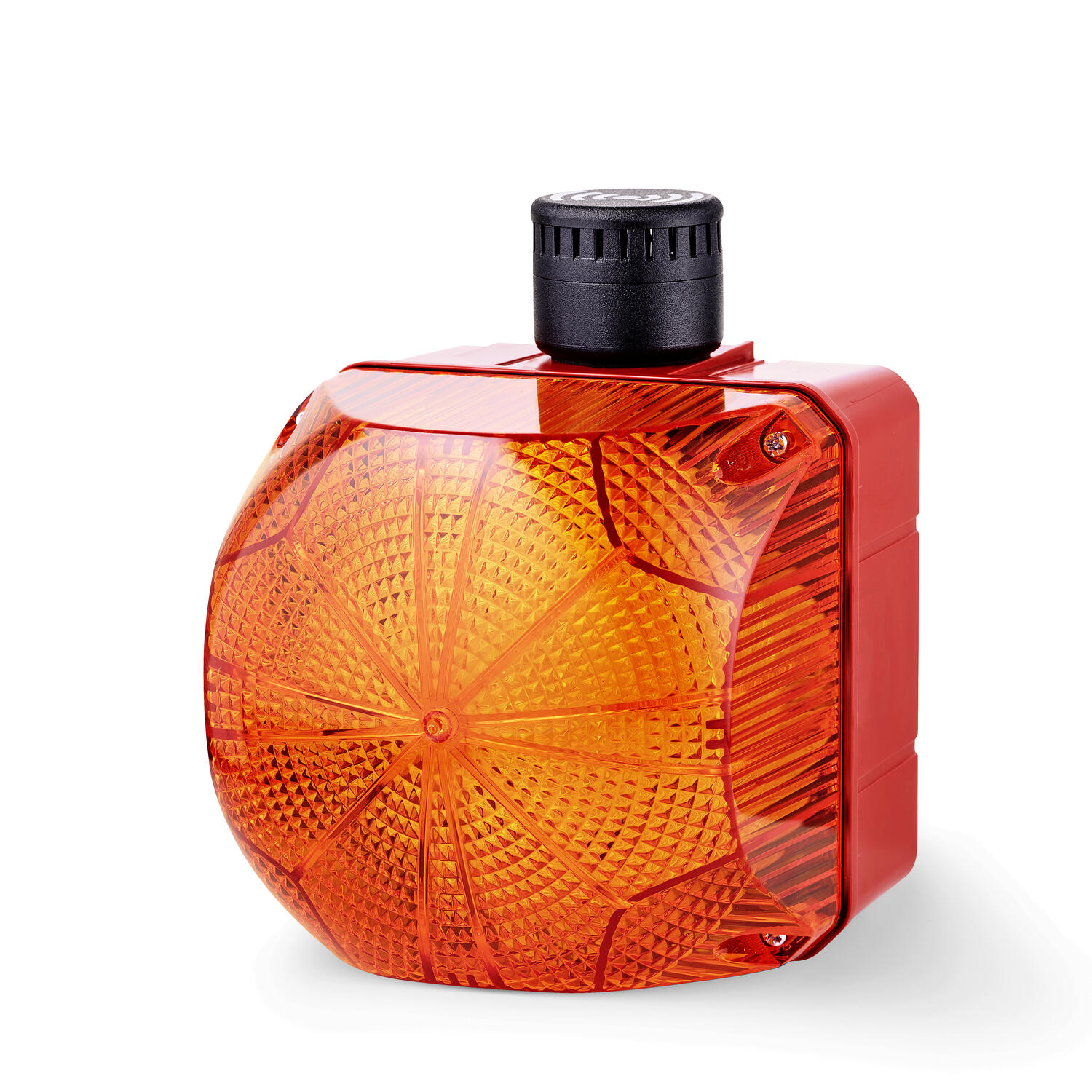 Q-sarjan varoitusvalo äänellä, oranssi