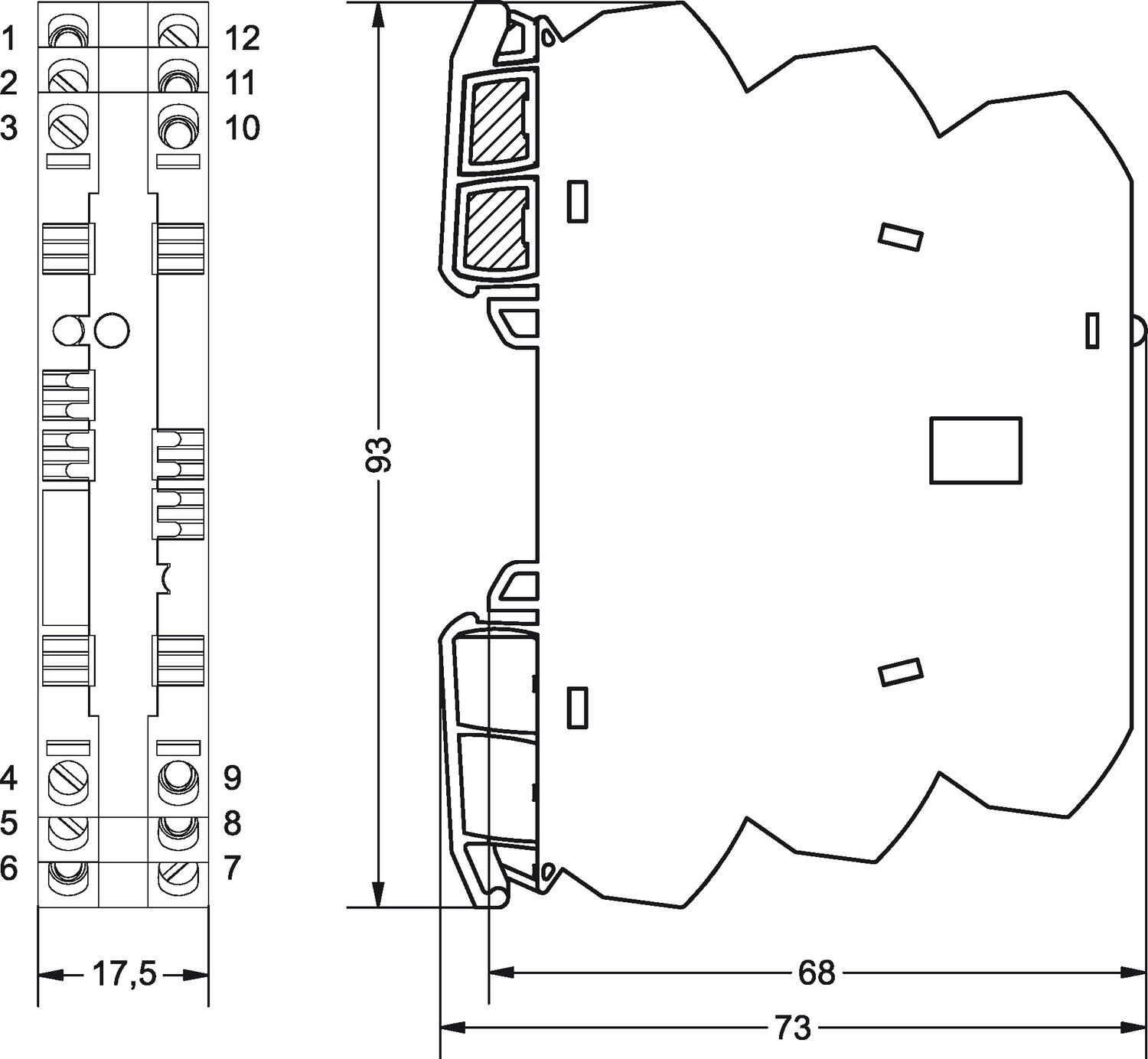QG40-kallistusanturi, 2-akselia