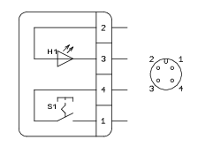 RAMI 22S valintakytkimet tekninen kuva