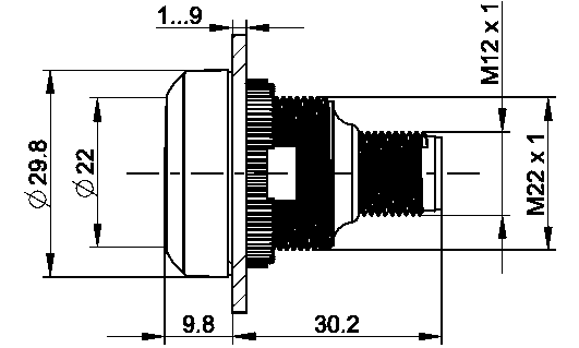 RAMO 22T tasopainikkeet