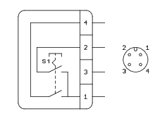 RAMO 30S valintakytkimet, tekninen kuva