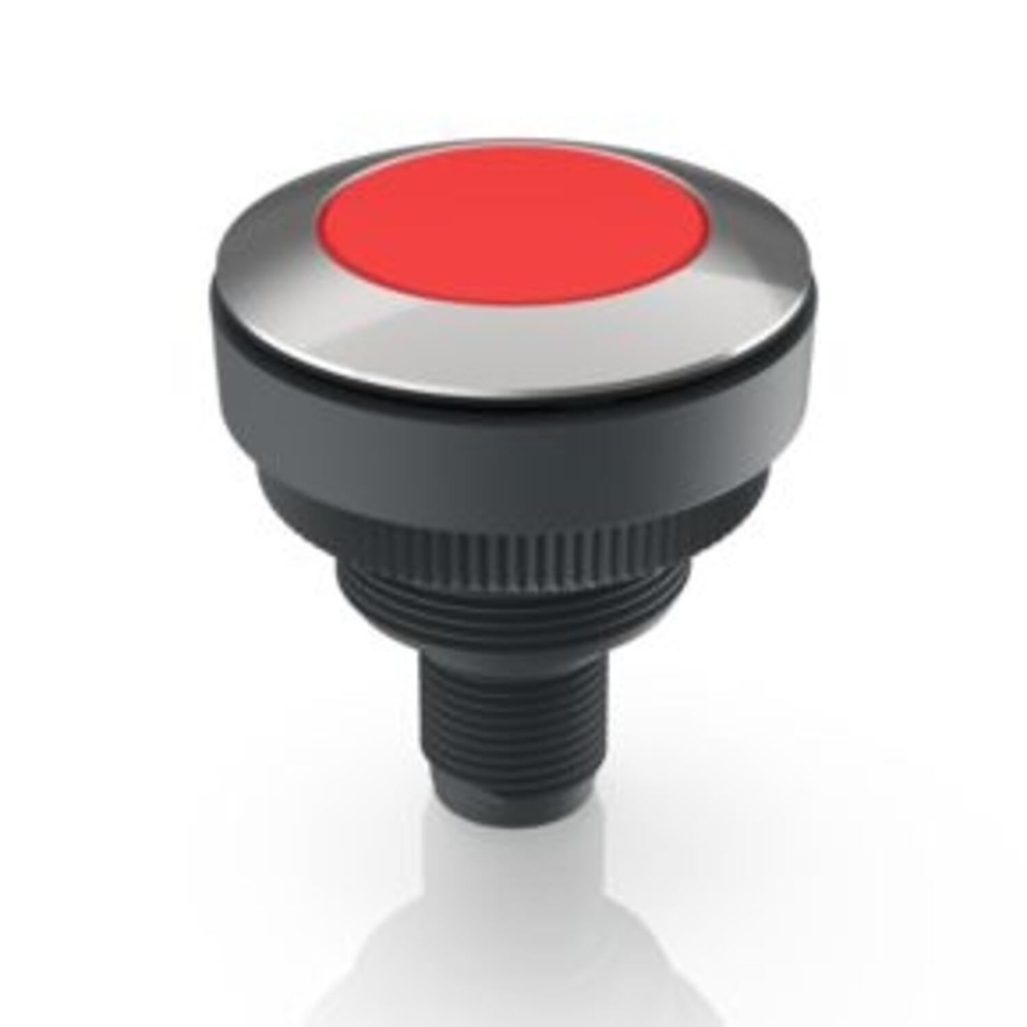 RAMO 30T, M12, painike punainen 1NO