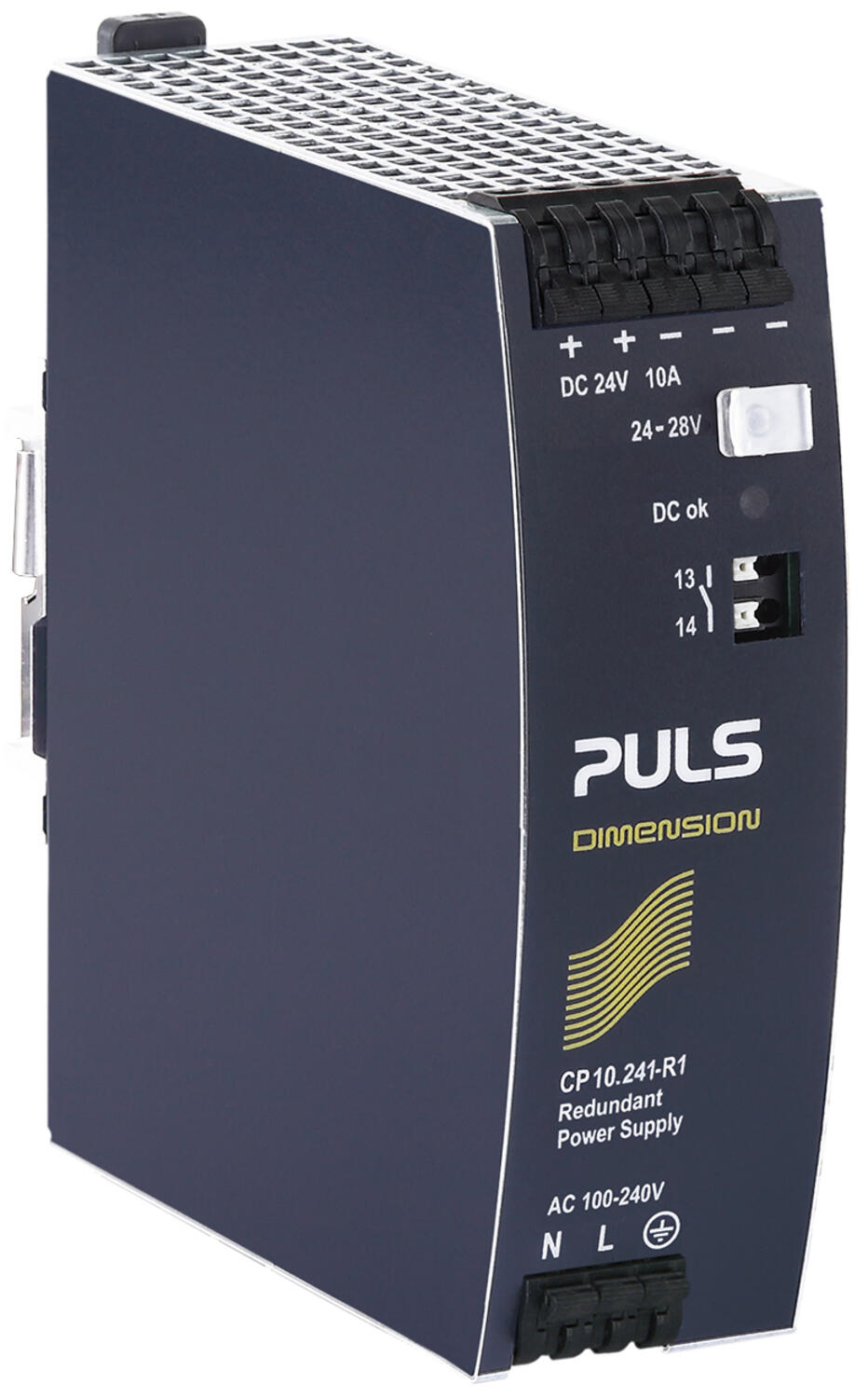 Redundantti teholähde 100-240 V AC