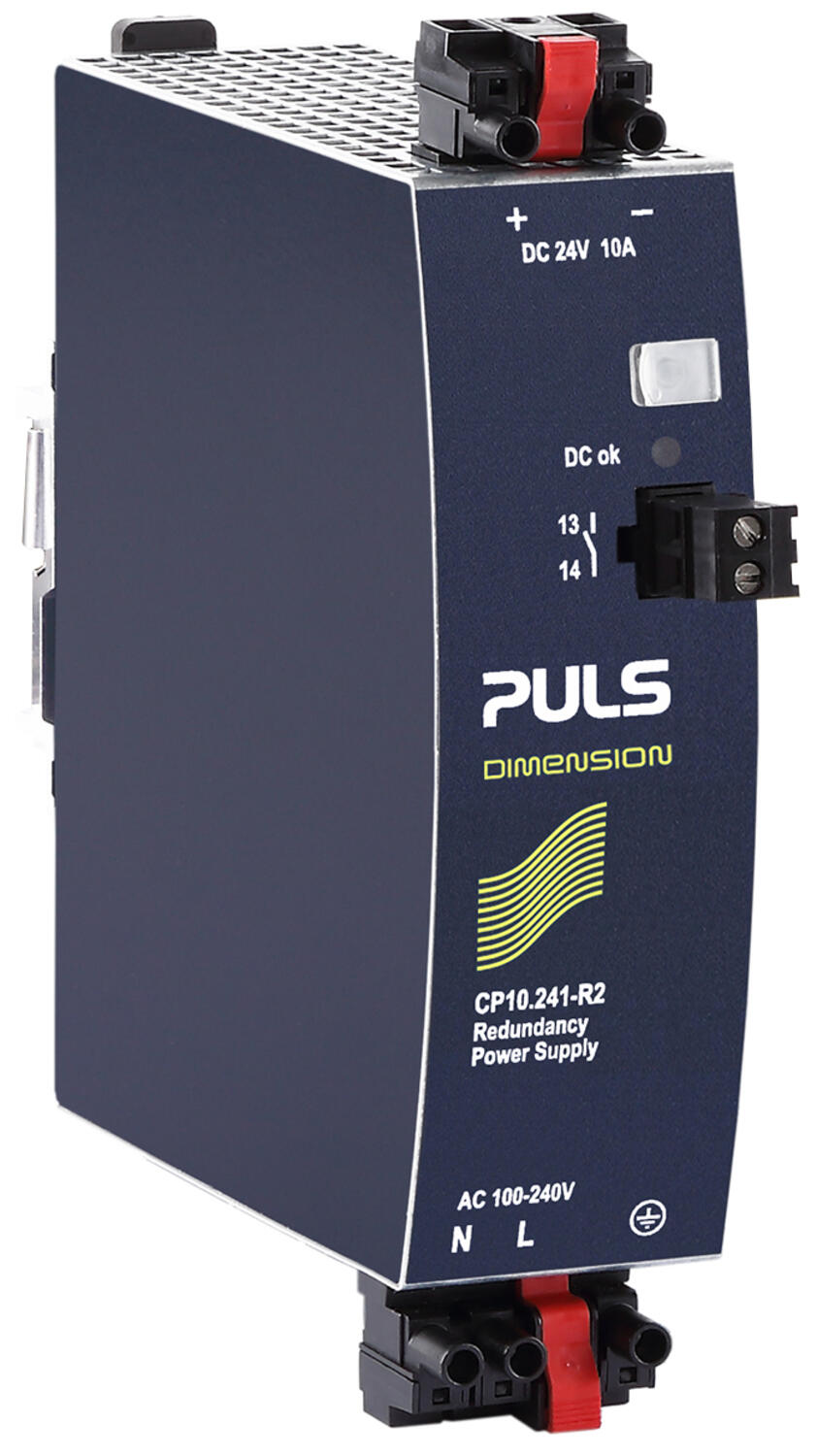 Redundantti teholähde 100-240 V AC