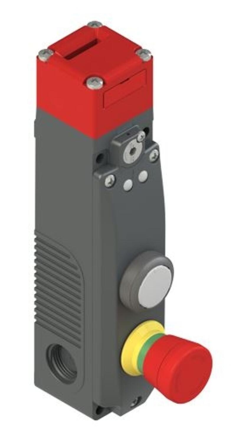 Sähkölukko FY,NO+NC/2NC,valk.nappi+hs, sähköllä avattava