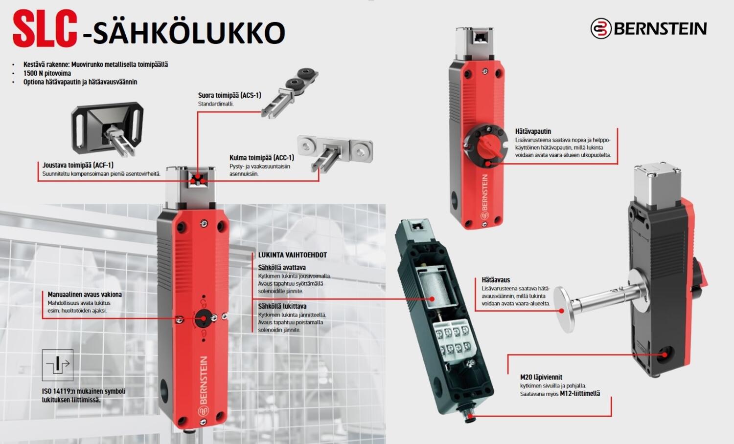 Sähkölukko SLC info