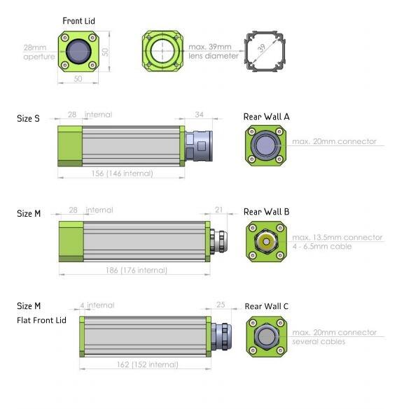 Salamander kamerakotelot