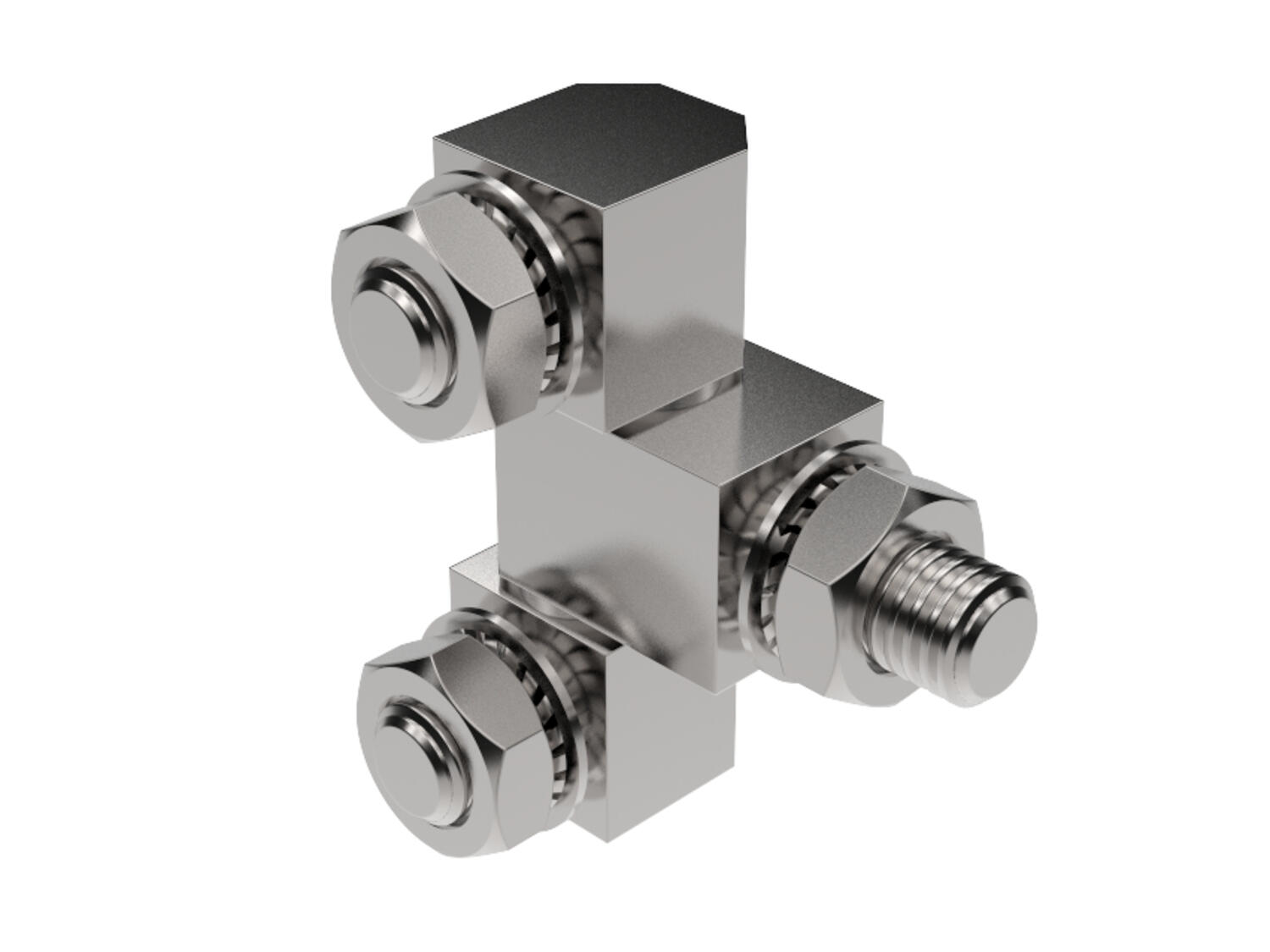 Sarana kaksiosainen, ruostumaton