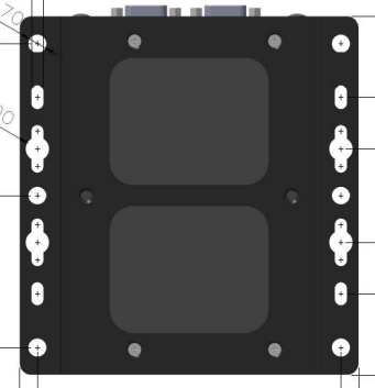 Sarana ulkoiseen asennukseen