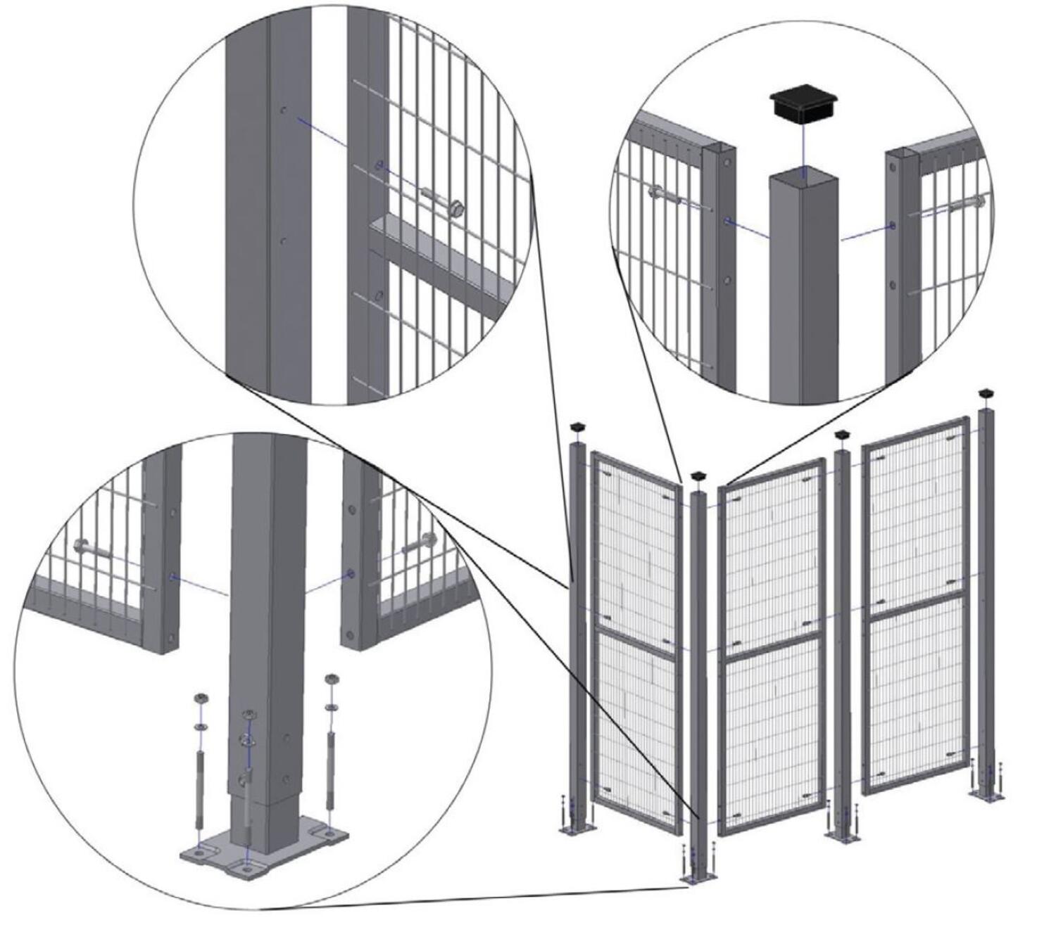 Seinäelementti 1230x200 mm T10