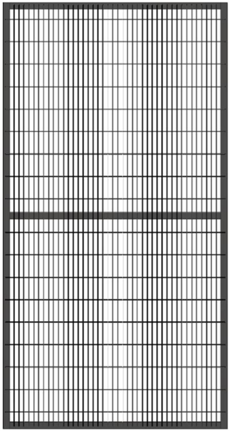 Seinäelementti 2500x200 mm T10