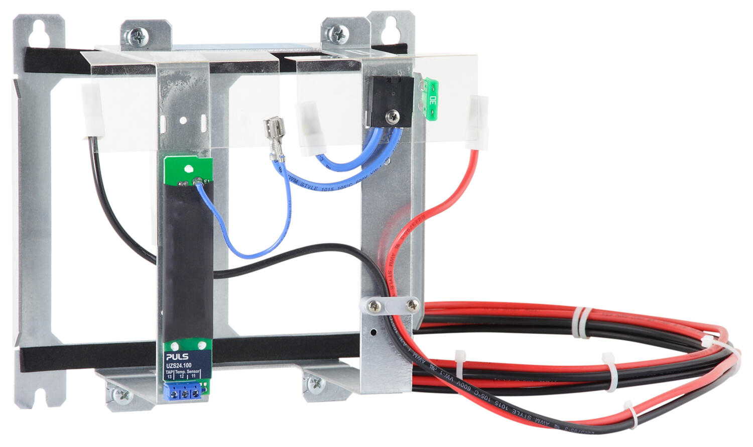 Seinäteline 2x12 Ah akulle