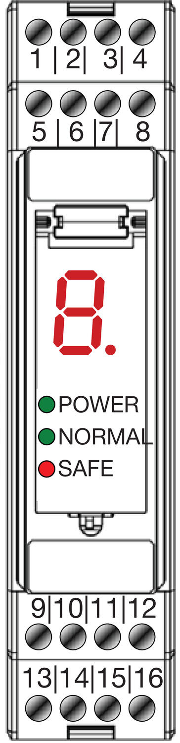 SG-BWS-T4 valvontayksikkö