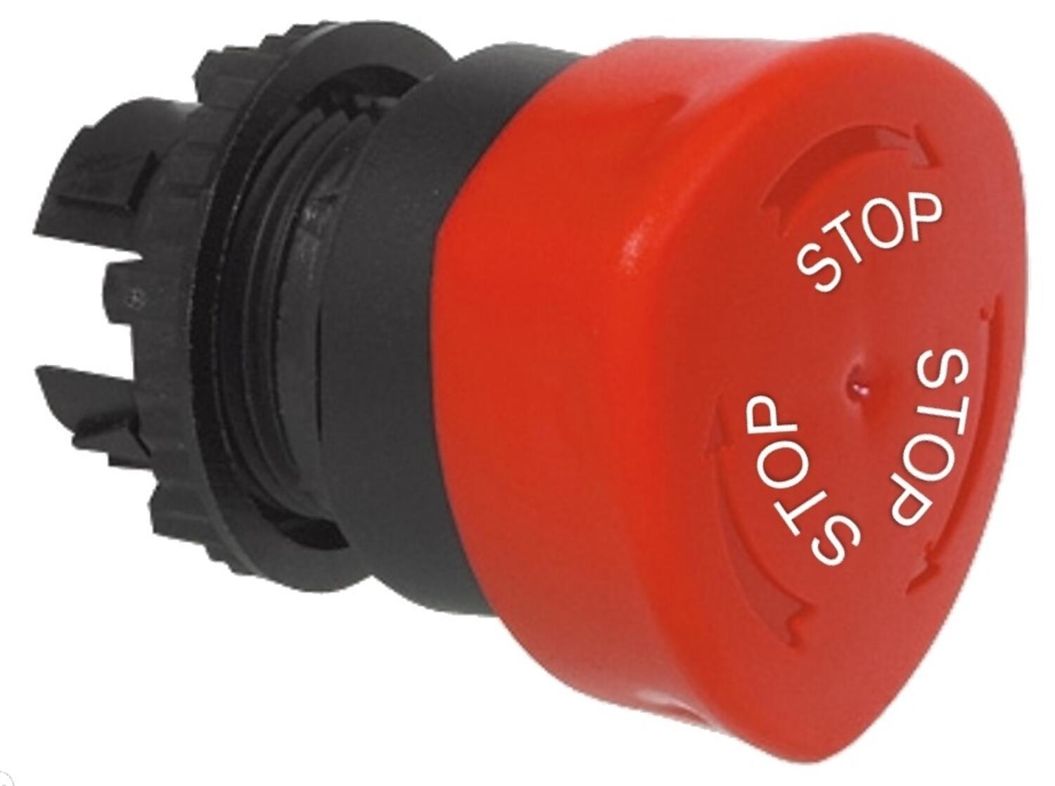 Sienipainike punainen kiertopalautuksella